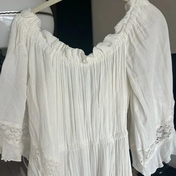 Free People Ivory Beach Bliss Maxi Dress, size XS - Picture 10 of 12